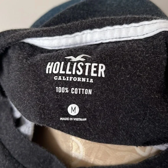 Hollister Men's Ombre Logo Graphic Tee - Picture 4 of 5